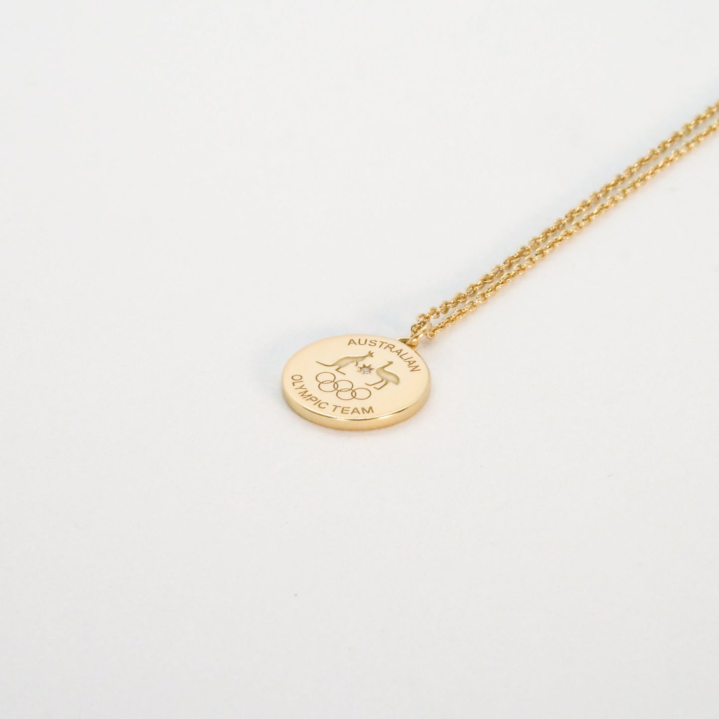 Classic Disc Necklace - Gold