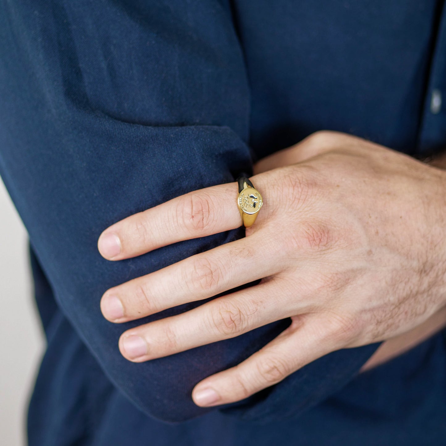 Classic Signet Ring - Gold