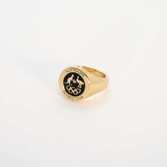 Team Signet Ring - Gold