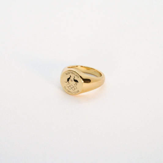 Classic Signet Ring - Gold
